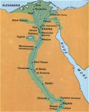 cel mapa Egypta