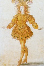 Krl Slunce Ludvk XIV. v baletnm kostmu Apolona