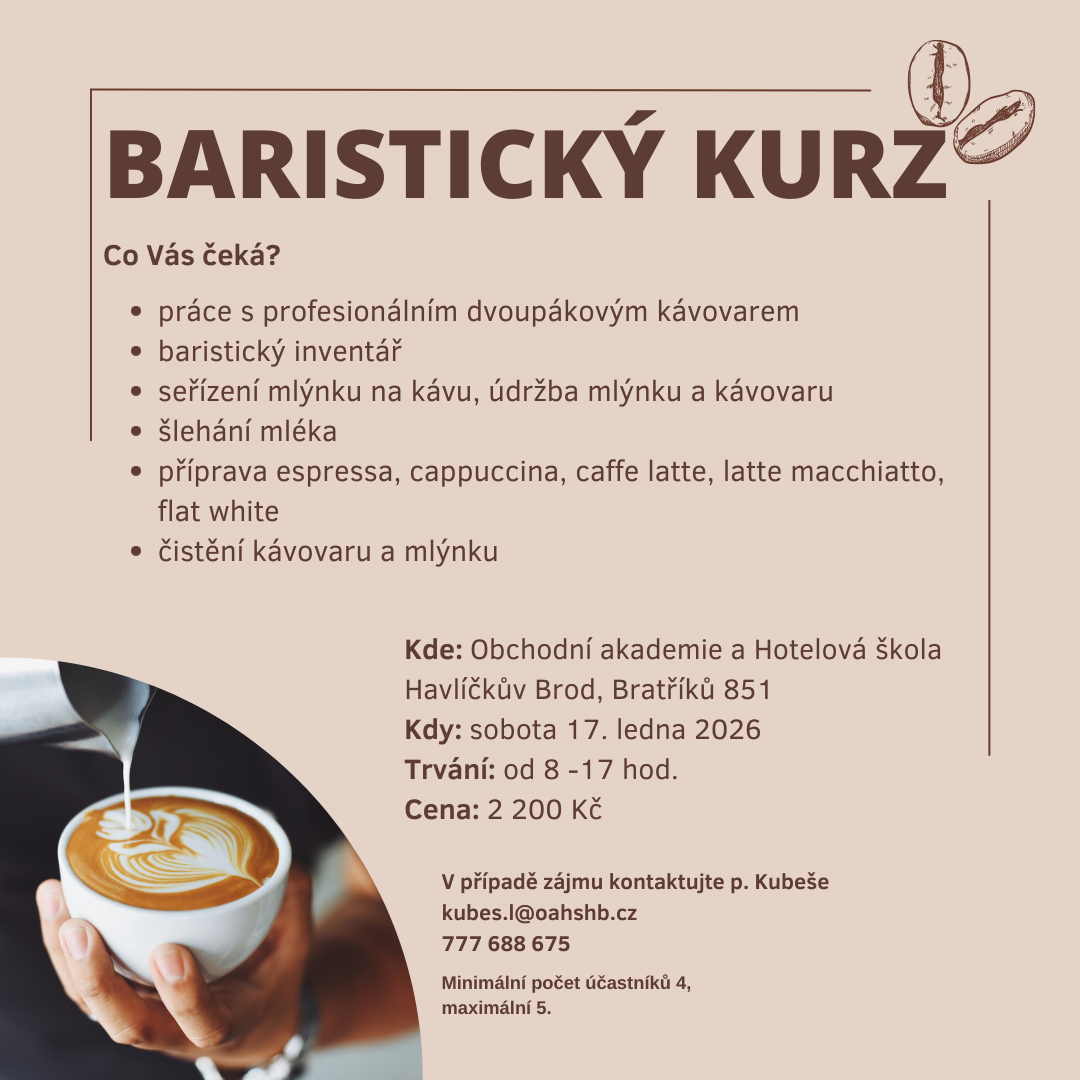 Featured image for “Baristický kurz pro veřejnost 2026”